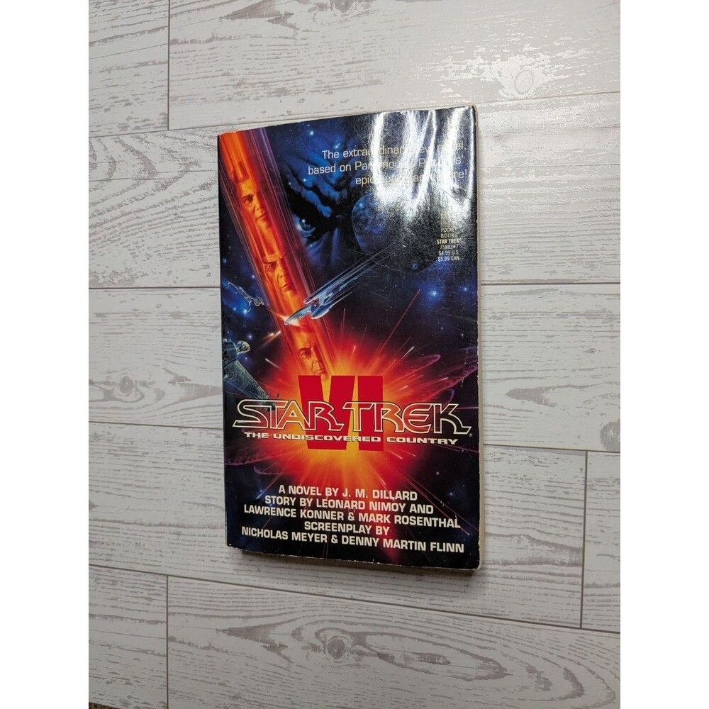 Pocket Books Star Trek VI The Undiscovered Country J.M. Dillard